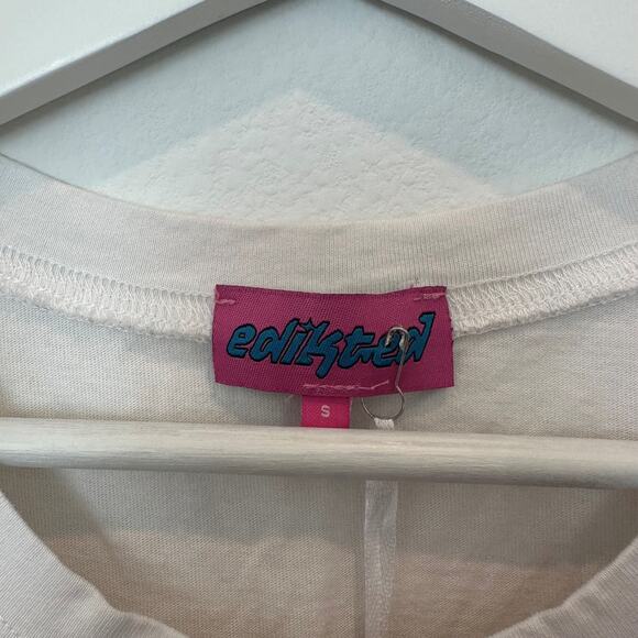 Edikted Powerpuff Girls cartoon graphic cropped tank top small - Picture 3 of 3